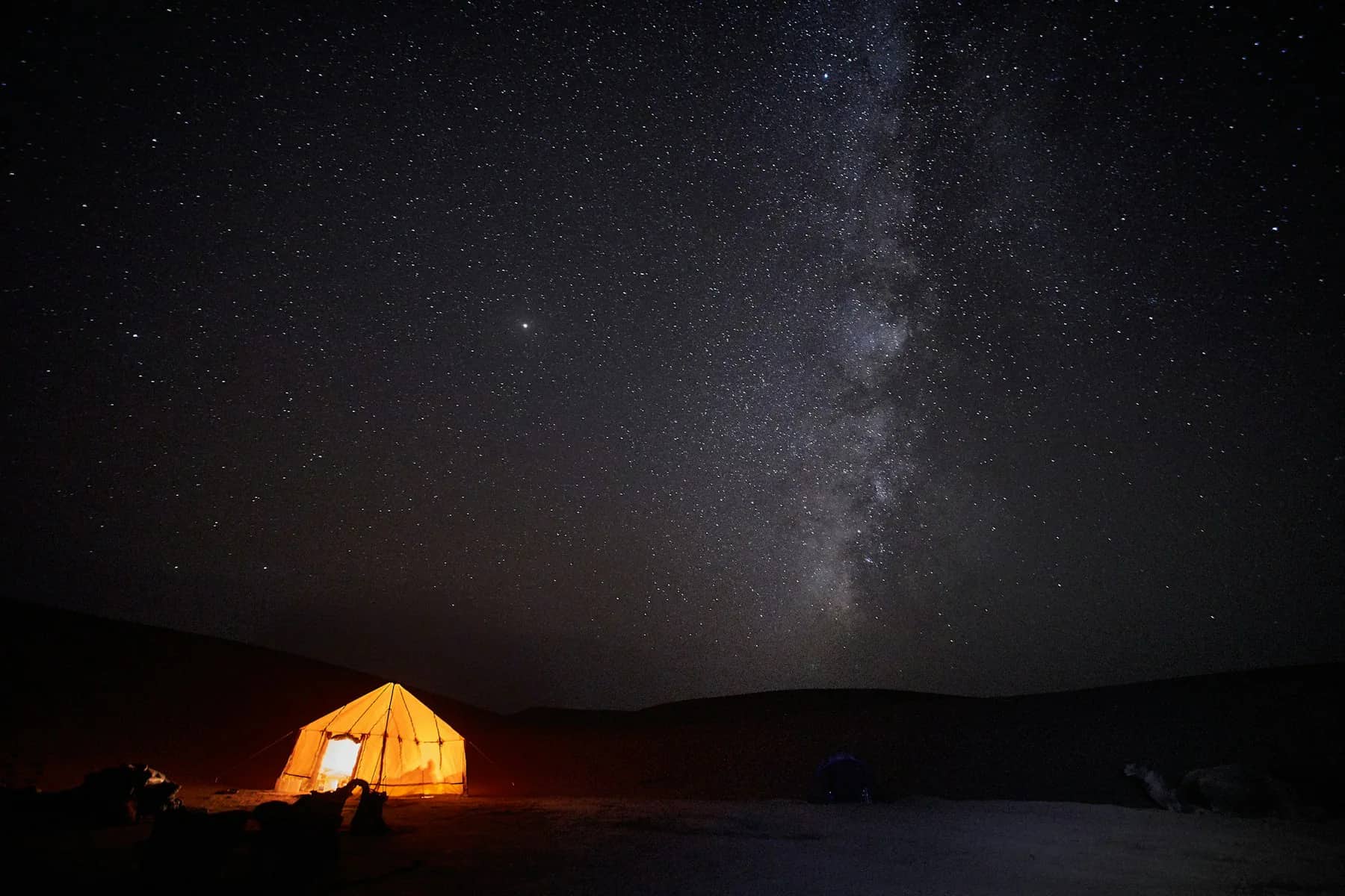 Campamento bajo las estrellas