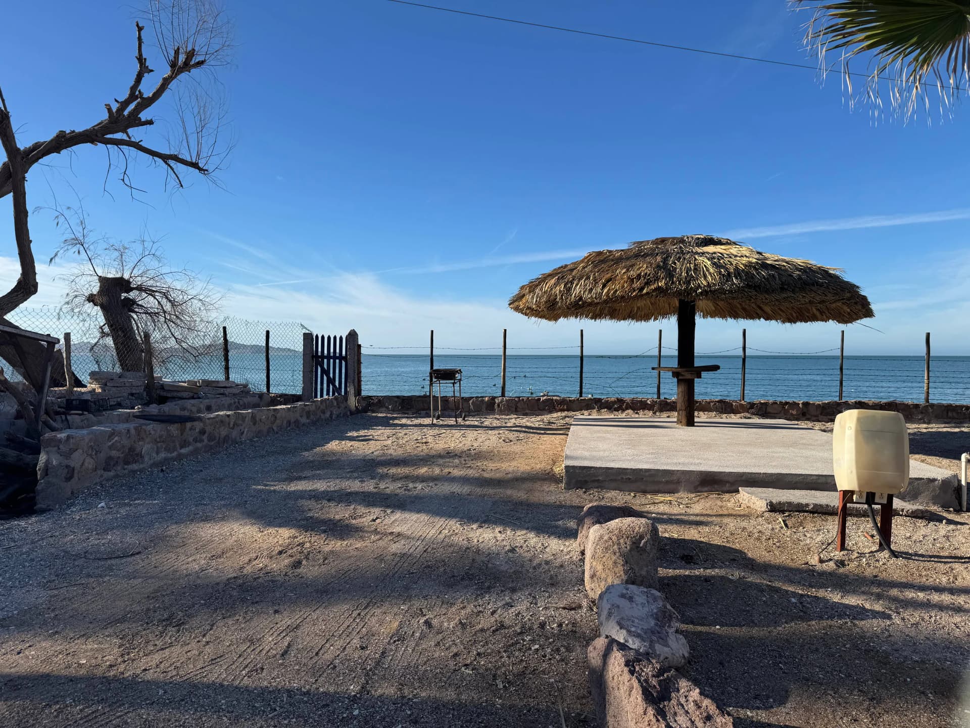 Sitio C - RV frente al mar