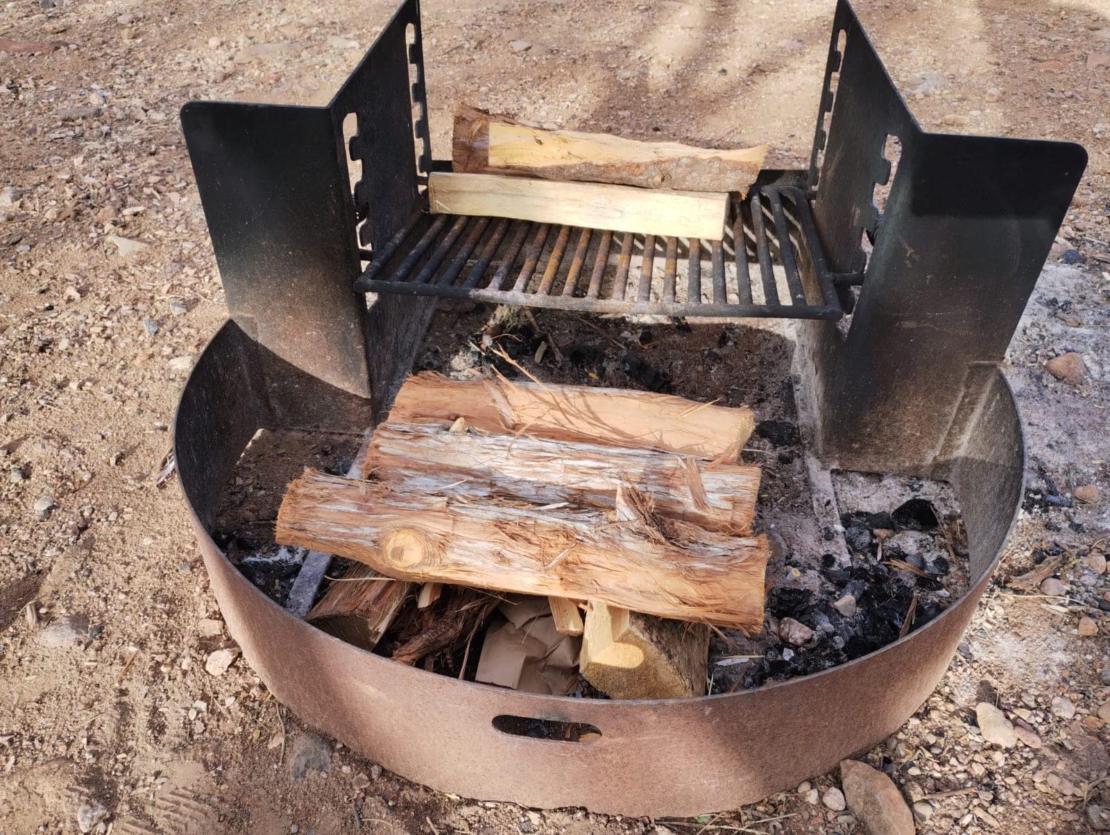 Espacio para casa rodante junto al río